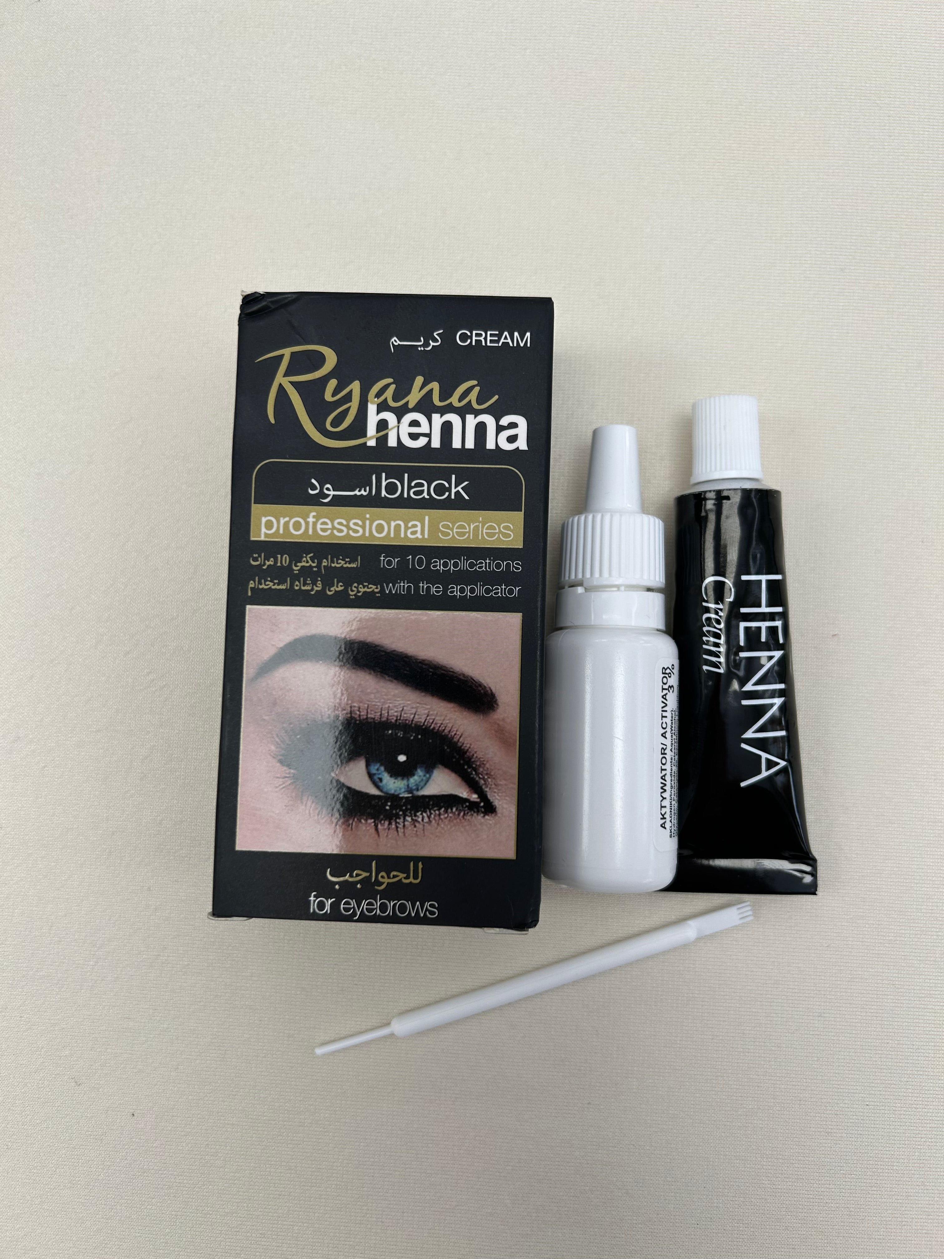 Henna para las cejas