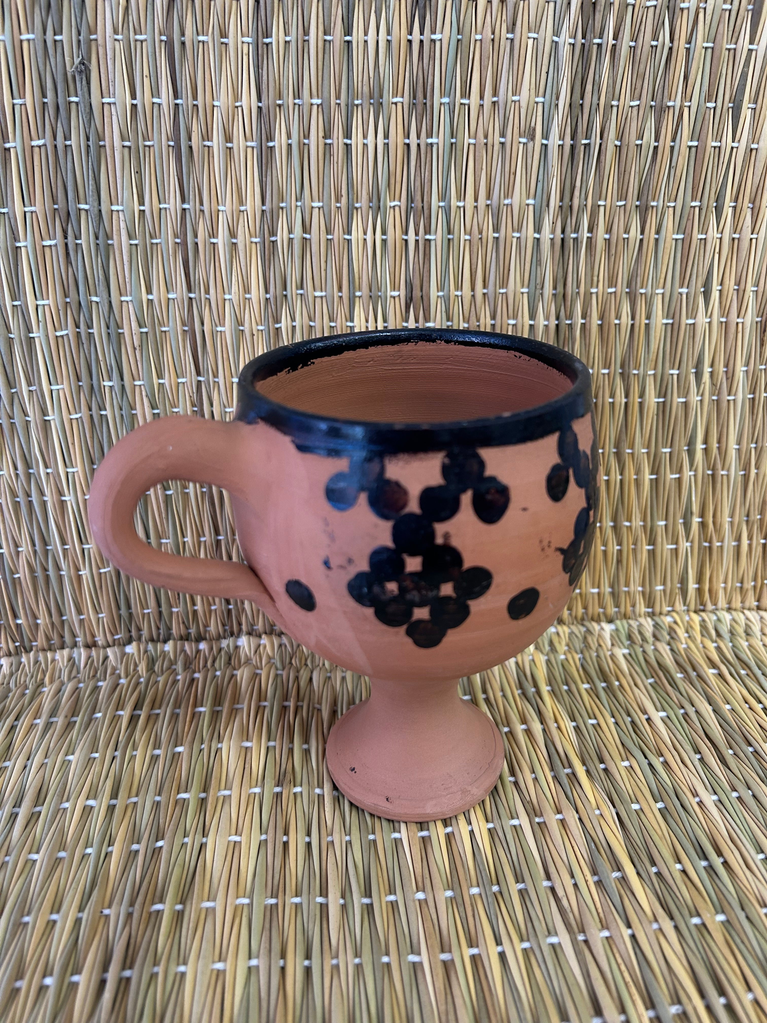 Vaso de barro 13cm alto