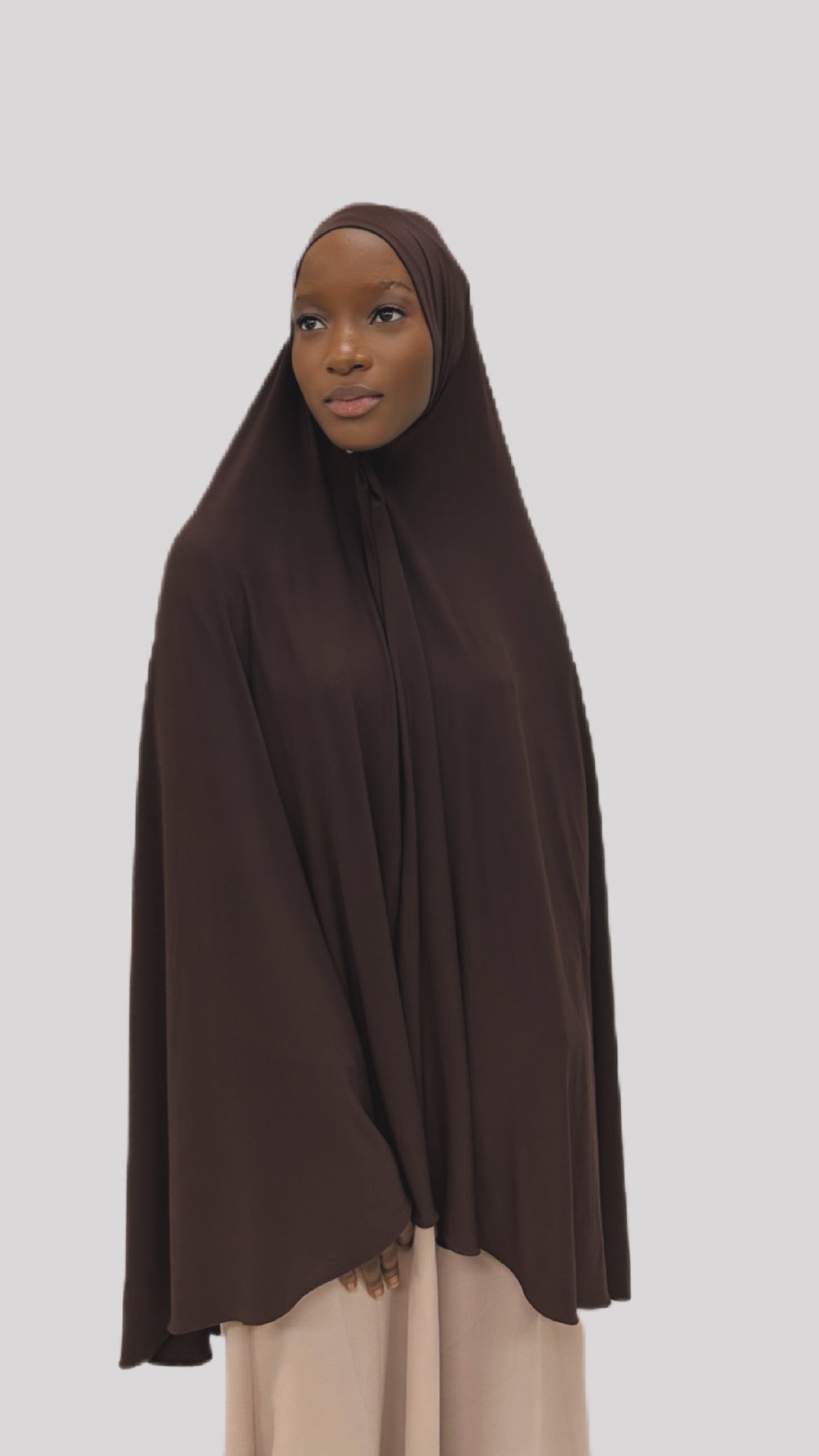 Khimmar jersey premium marrón dark