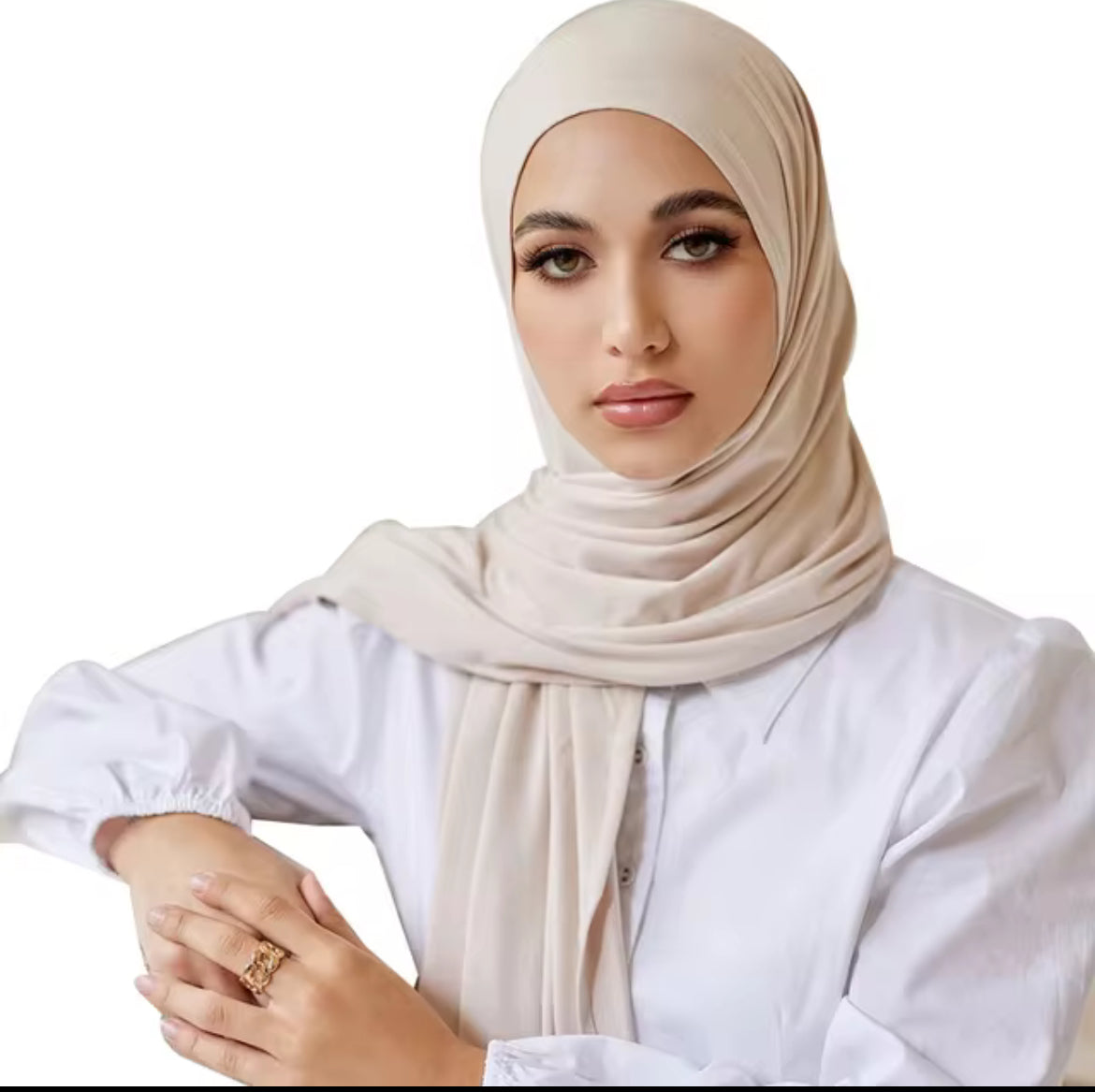 Hijab elástico jersey cotton