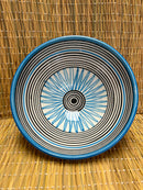 Cuenco grande azul artesano 20cm