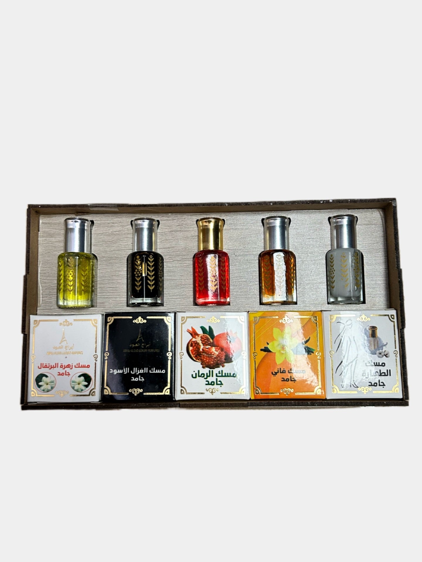 Pack de musk tahara de diferentes aromas