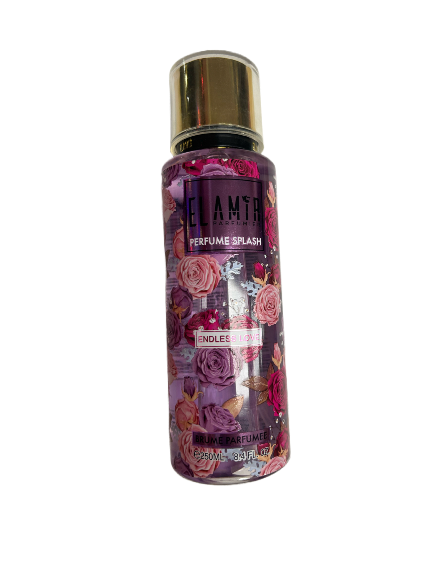 Bruma corporal el amir perfume splash rosas