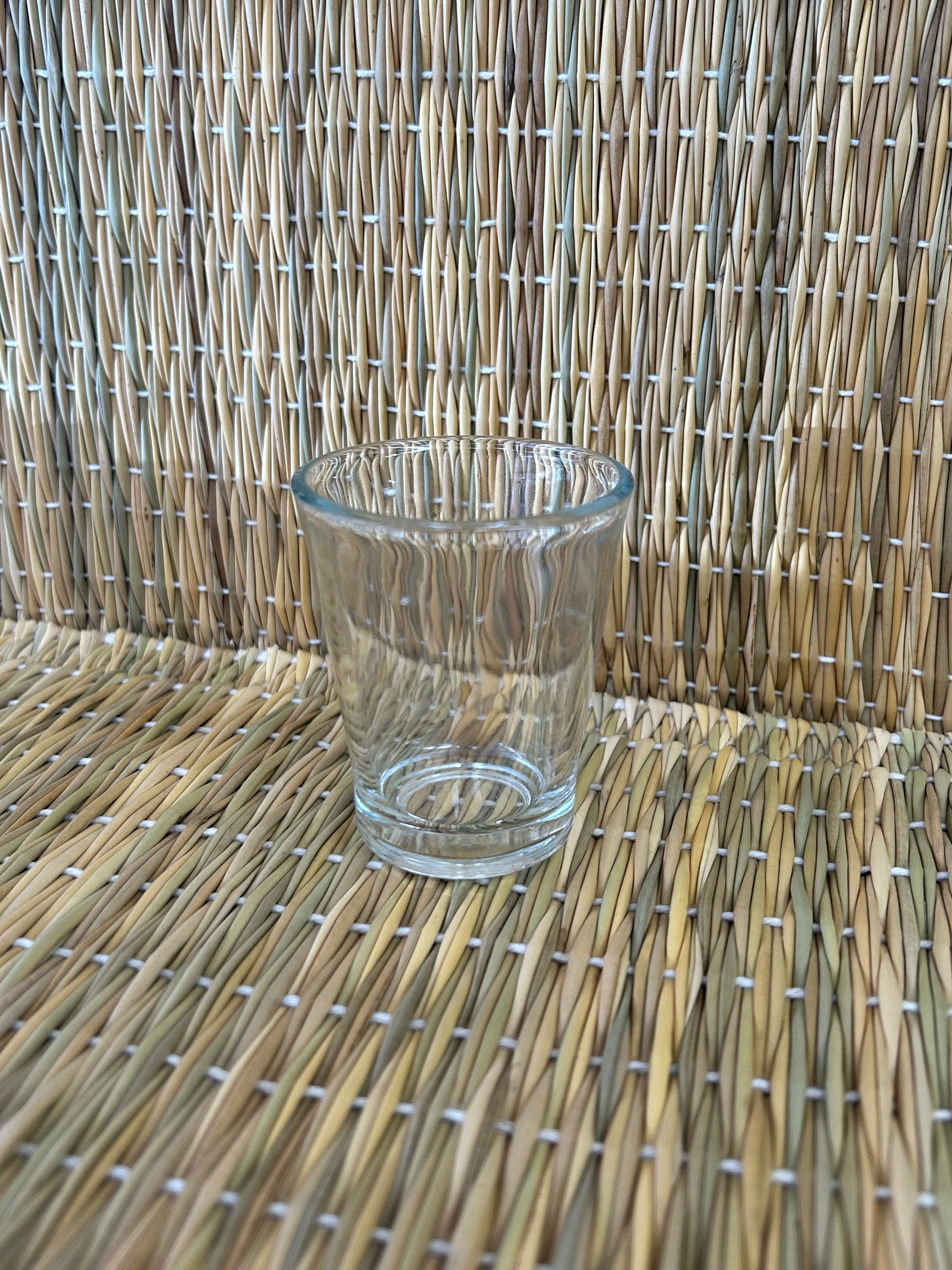 Vasos de cristal para el té pequeños