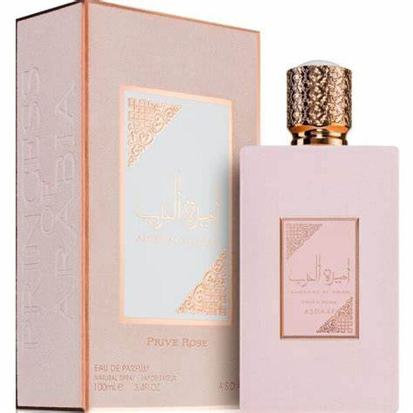 Perfume árabe Ameerat Al Arab Prive Rose (ORIGINAL) Princess of Arabia Prive Rose Eau de Parfum Woman Oud Oriental