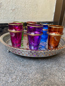 Vasos de té artesanal Moroccan fez