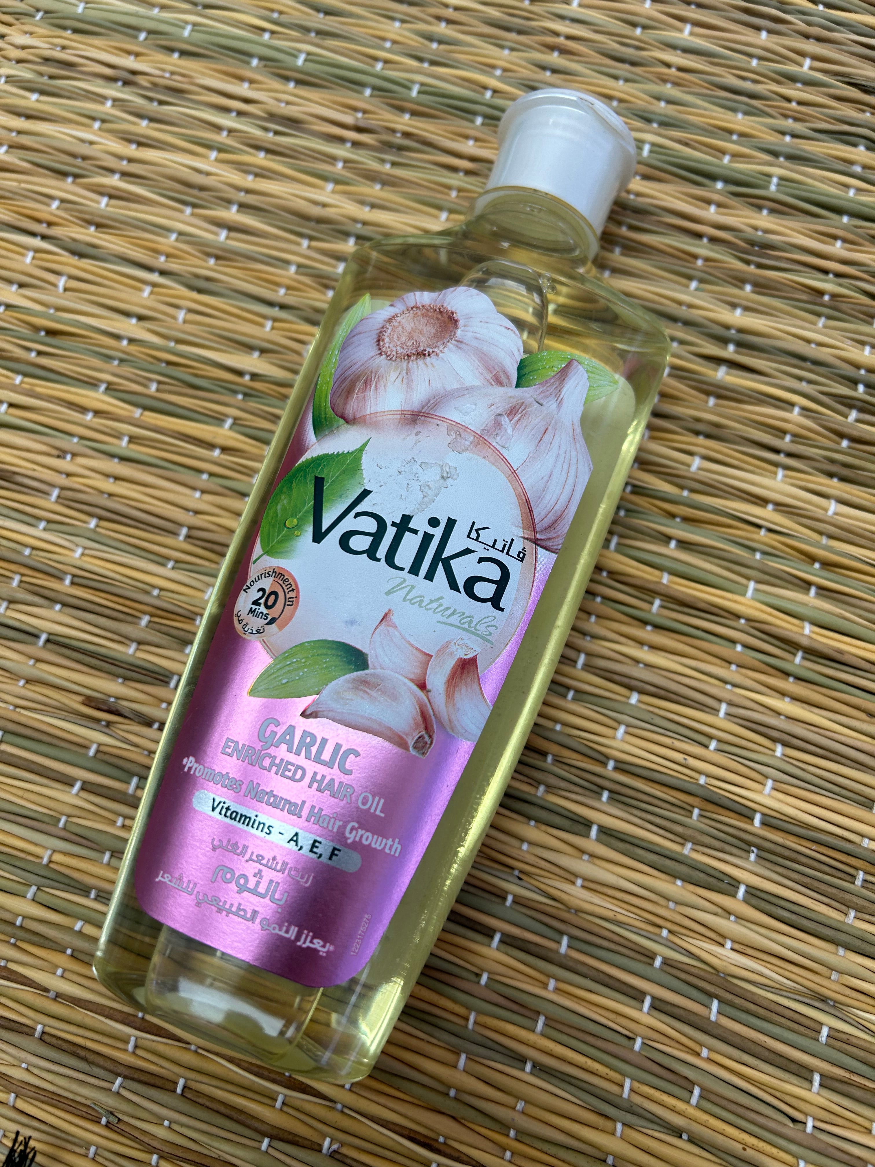 Aceite capilar VATIKA de ajo natural 200ml