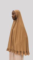 Khimmar jersey premium brown mostaza