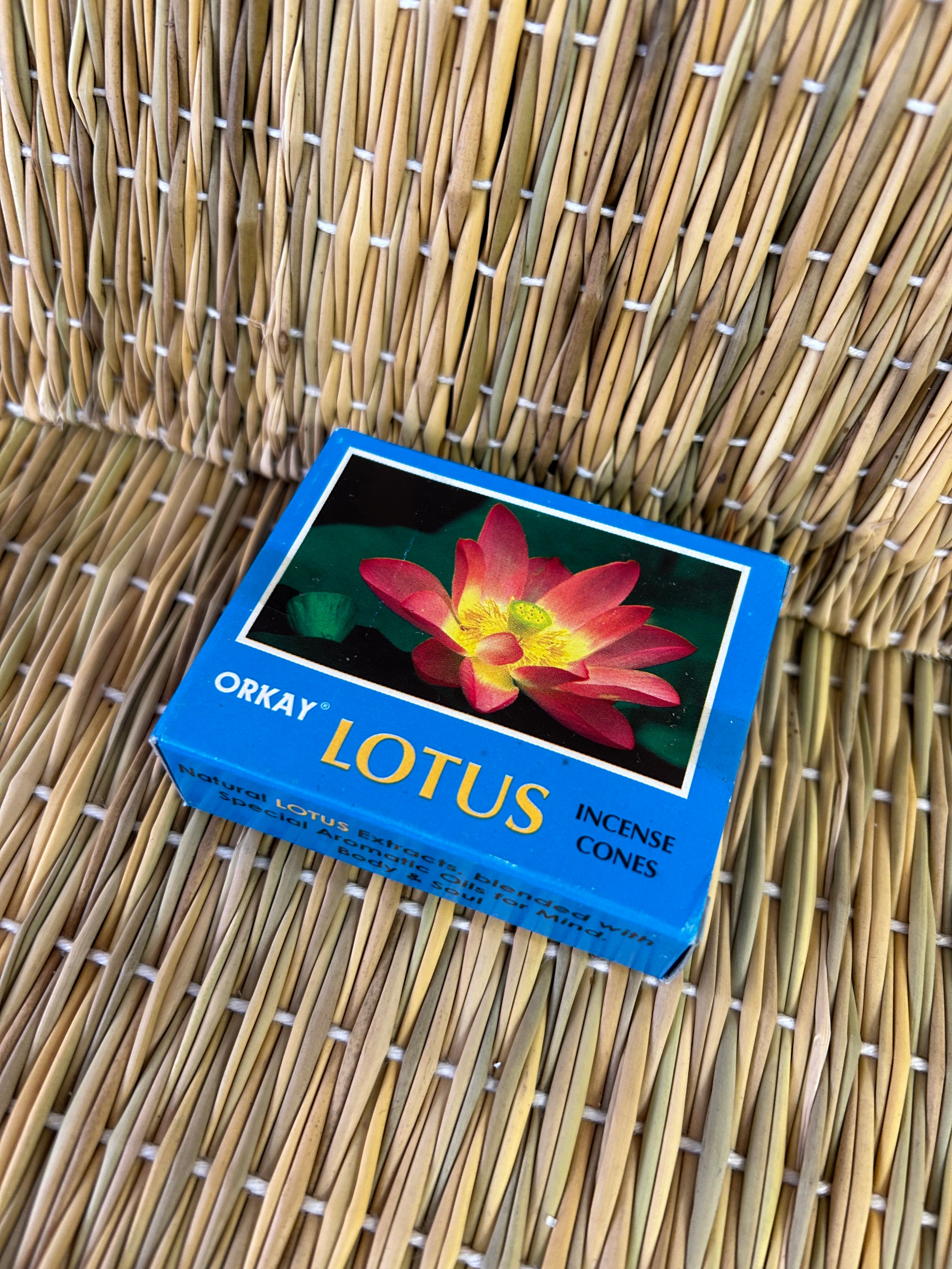 Incienso cono de Lotus 10 unidades