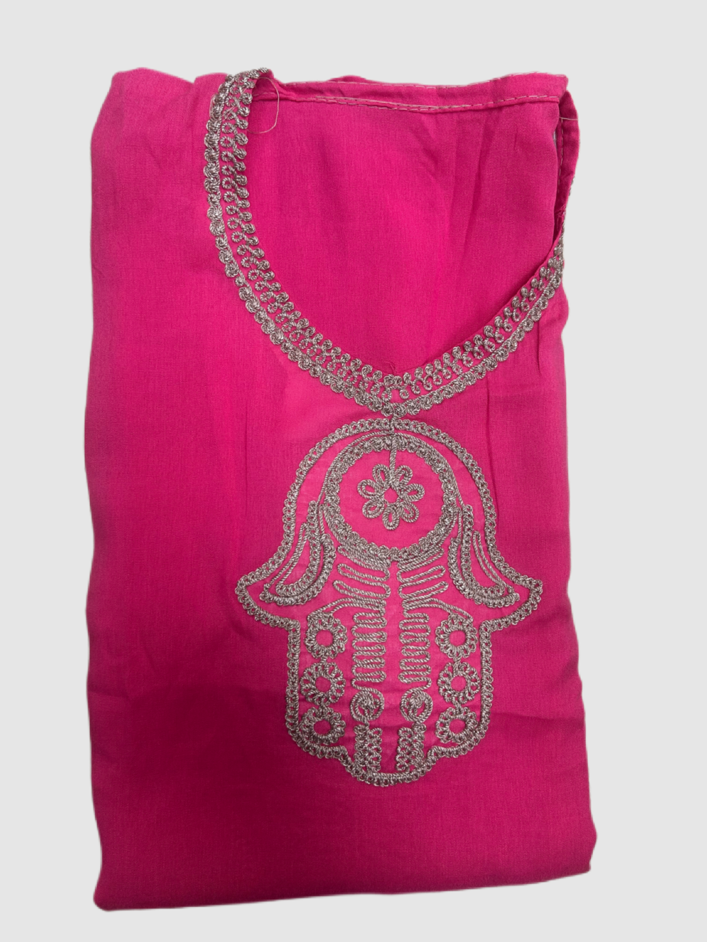 Kandora mujer rosa oscuro mano Fátima talla única