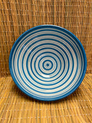 Cuenco grande artesano azul 20cm