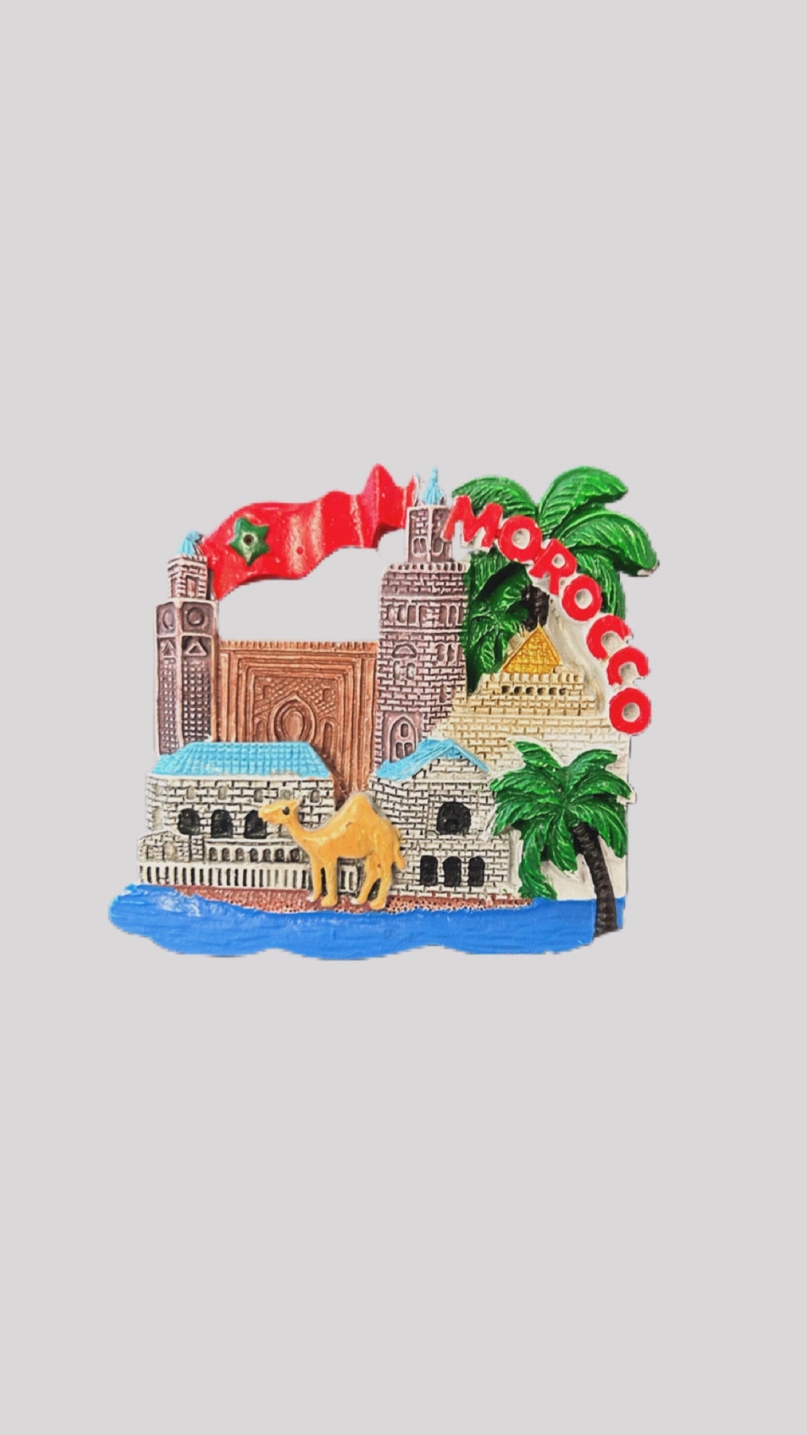 Imán de nevera Marruecos