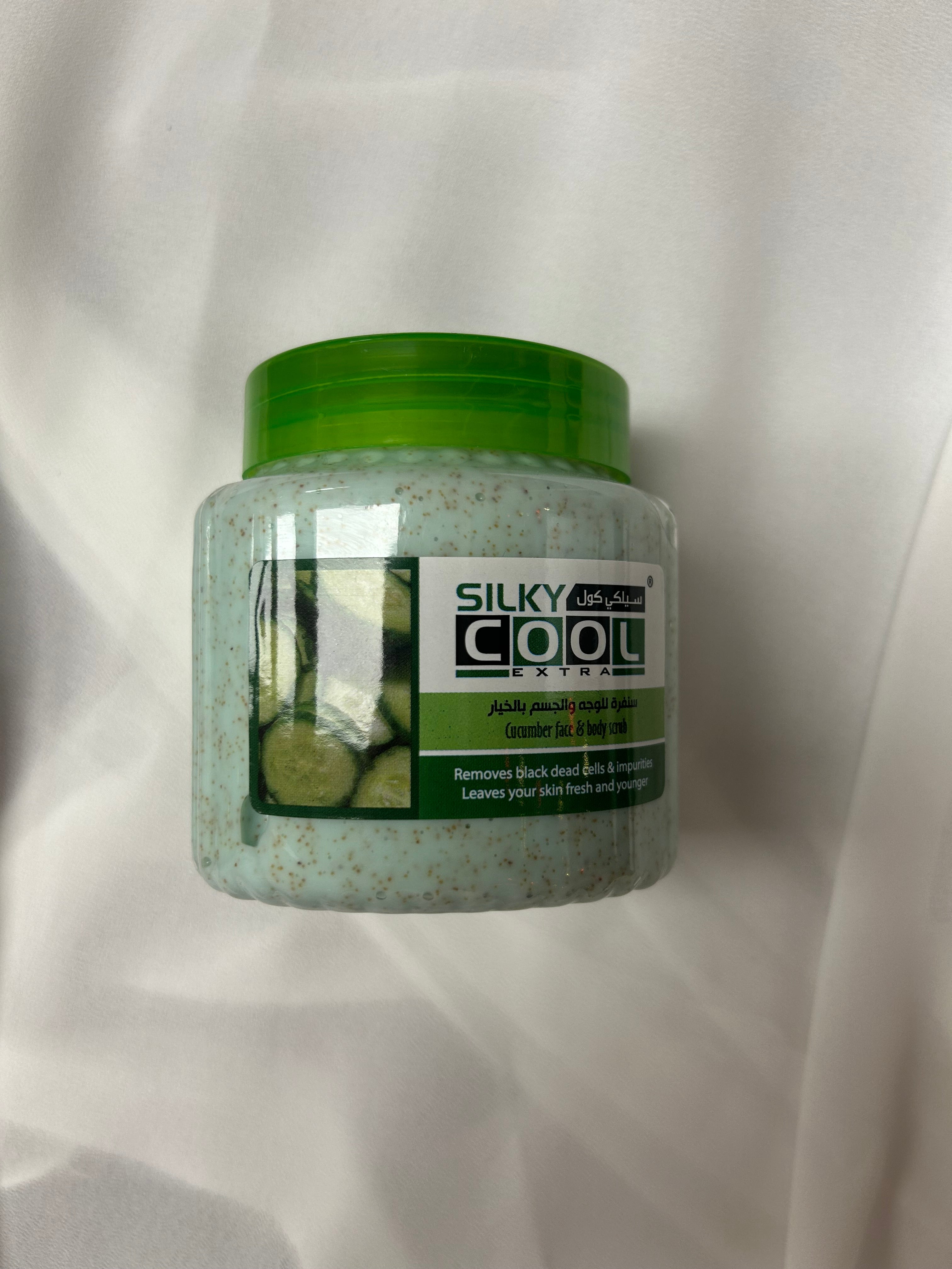 Exfoliante corporal y facial de pepino