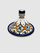 Tajine pequeño artesano marrón 15cm de diámetro