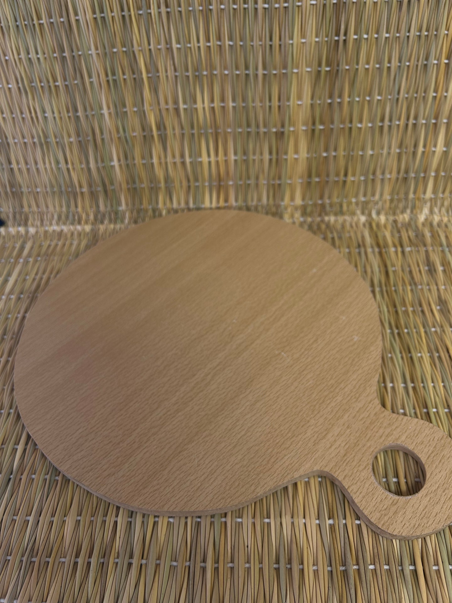 Pala de coger masa de madera pizzería bandeja pequeña 23,5cm