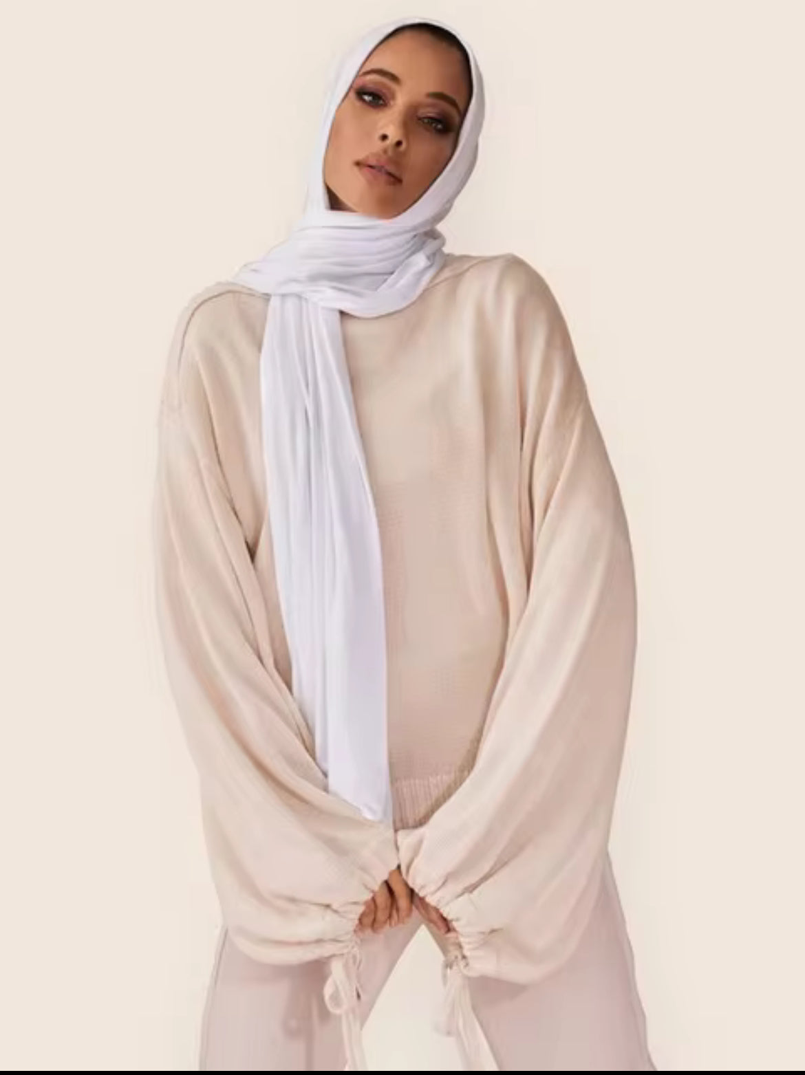 Hijab jersey elástico súper suave y cómodo cotton sjaal stretch