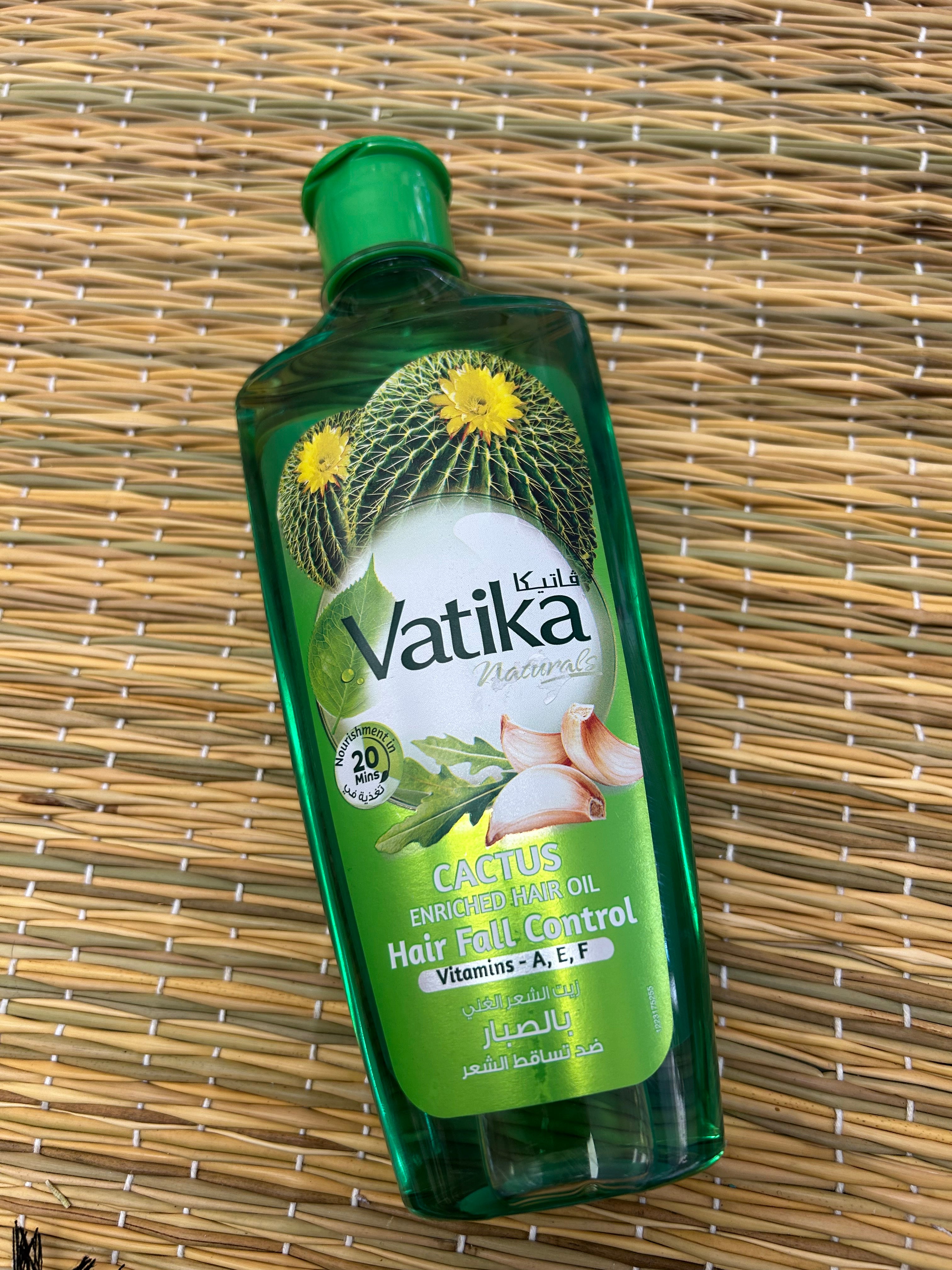 Aceite capilar VATIKA de cactus natural 200ml