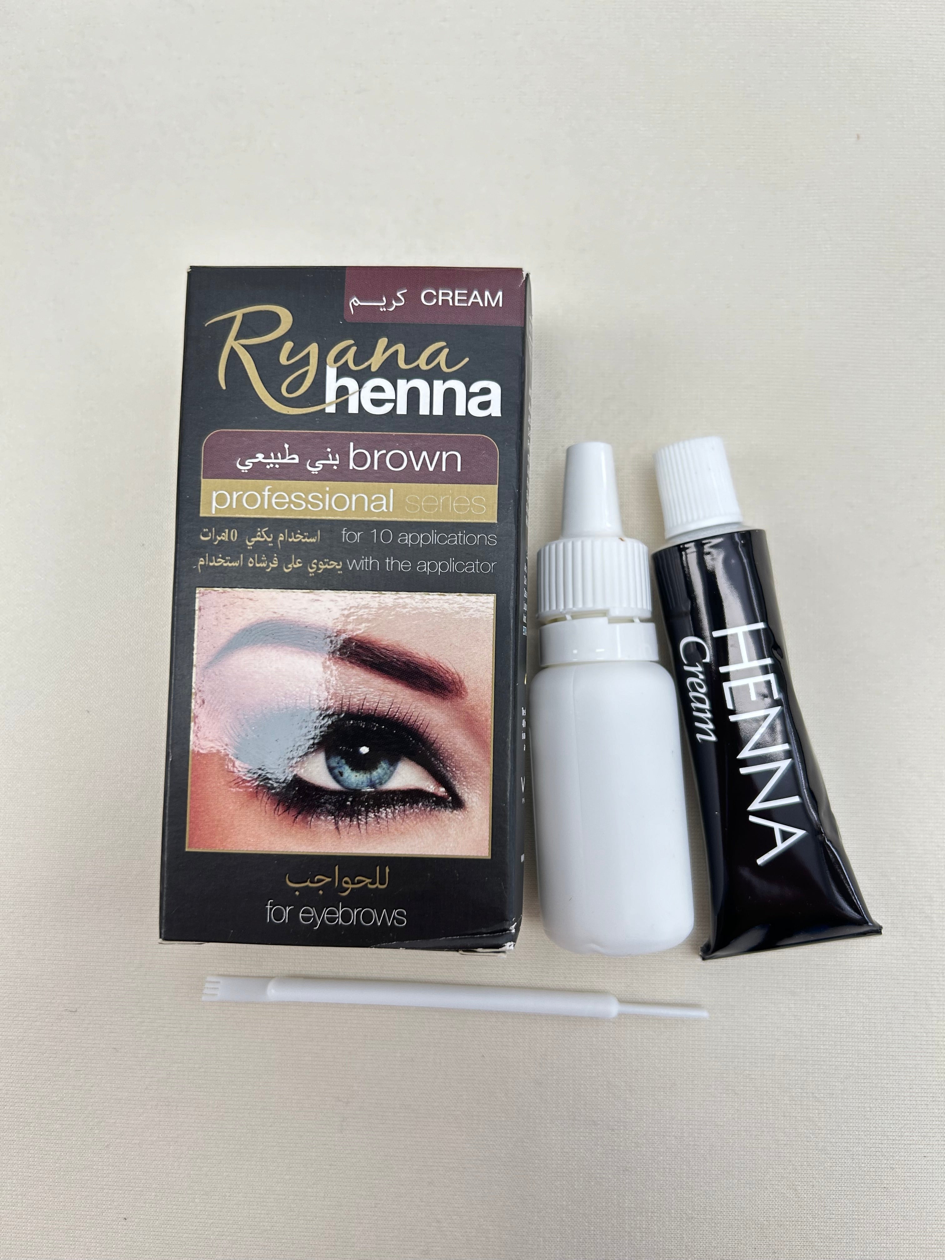 Henna para las cejas Ryana henna marrón