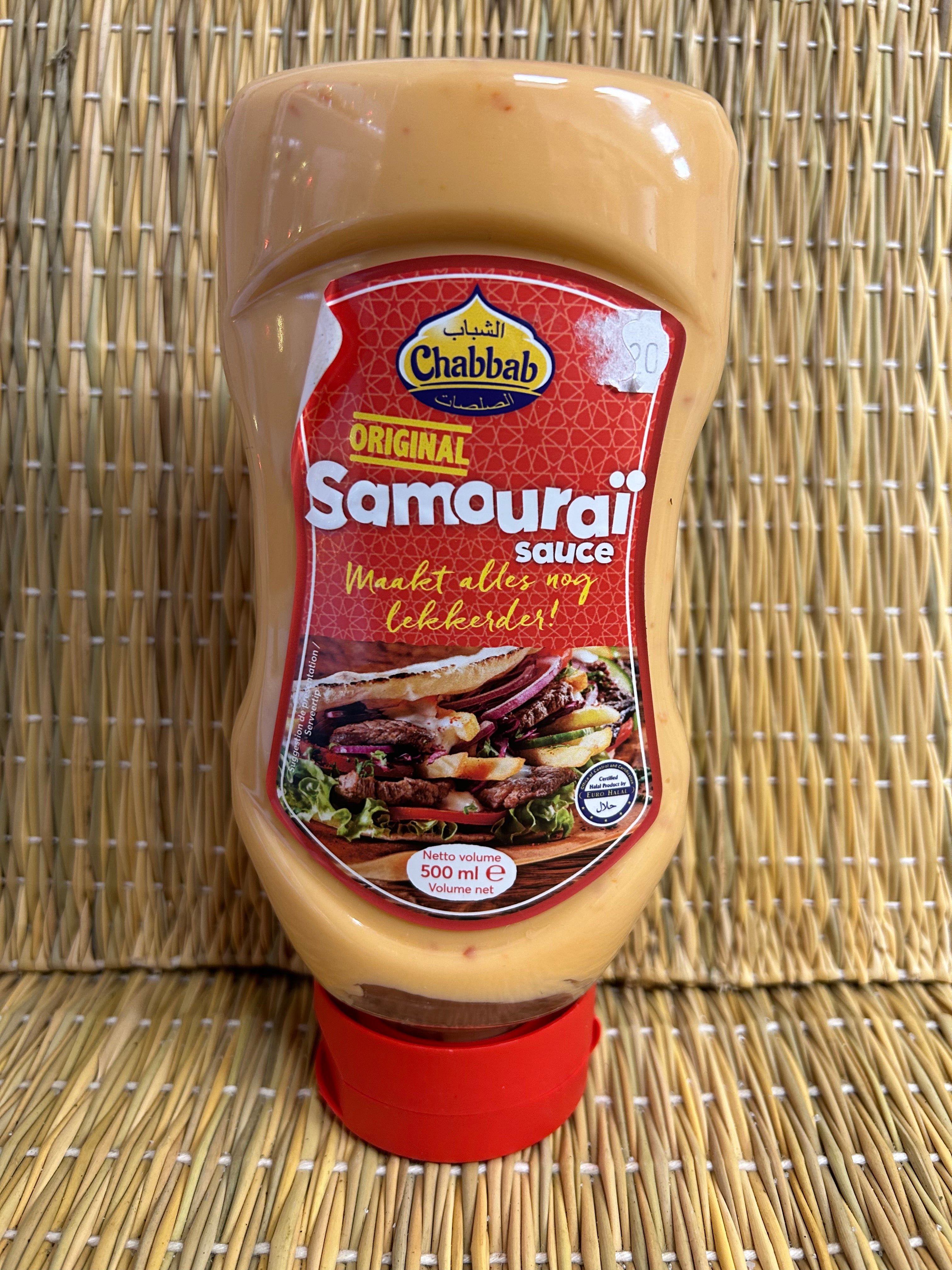 Salsa samouraï 500ml chabbab