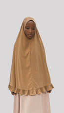 Khimmar jersey premium brown mostaza