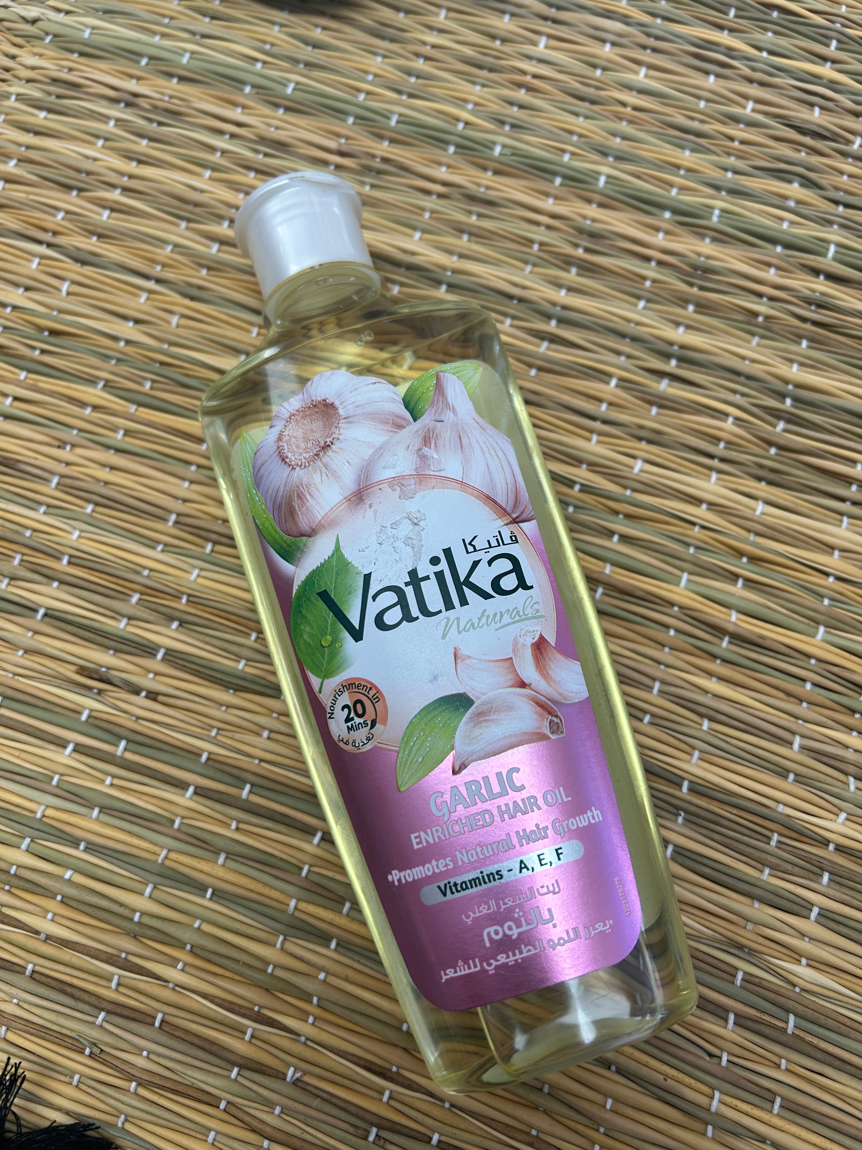 Aceite capilar VATIKA de ajo natural 200ml