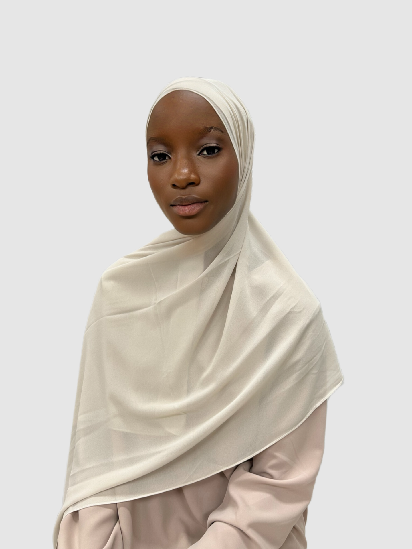 Hijab chiffon medina beige