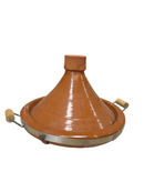 Tajine de barro con metal 31cm mediano para 2-3 personas