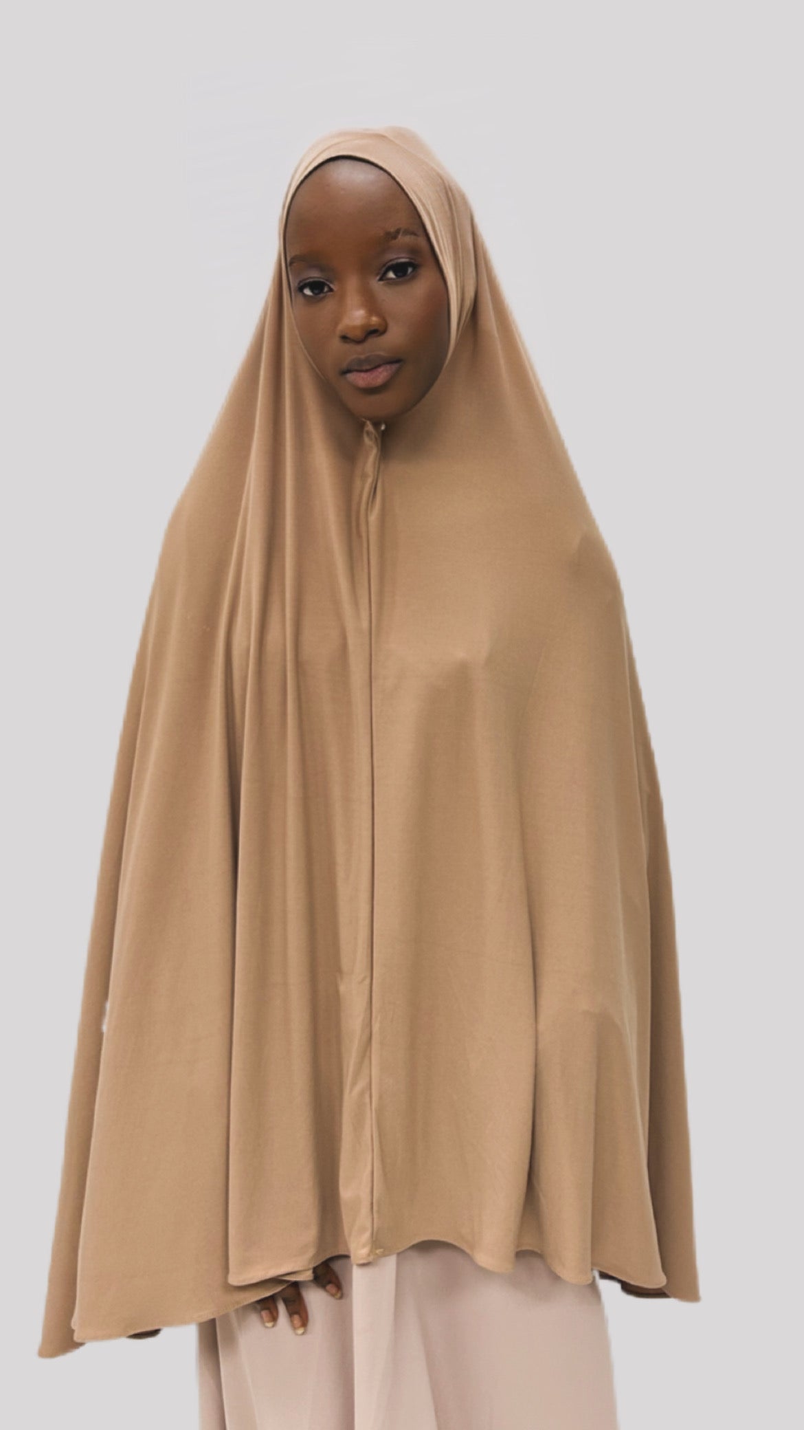 Khimmar jersey premium brown mostaza