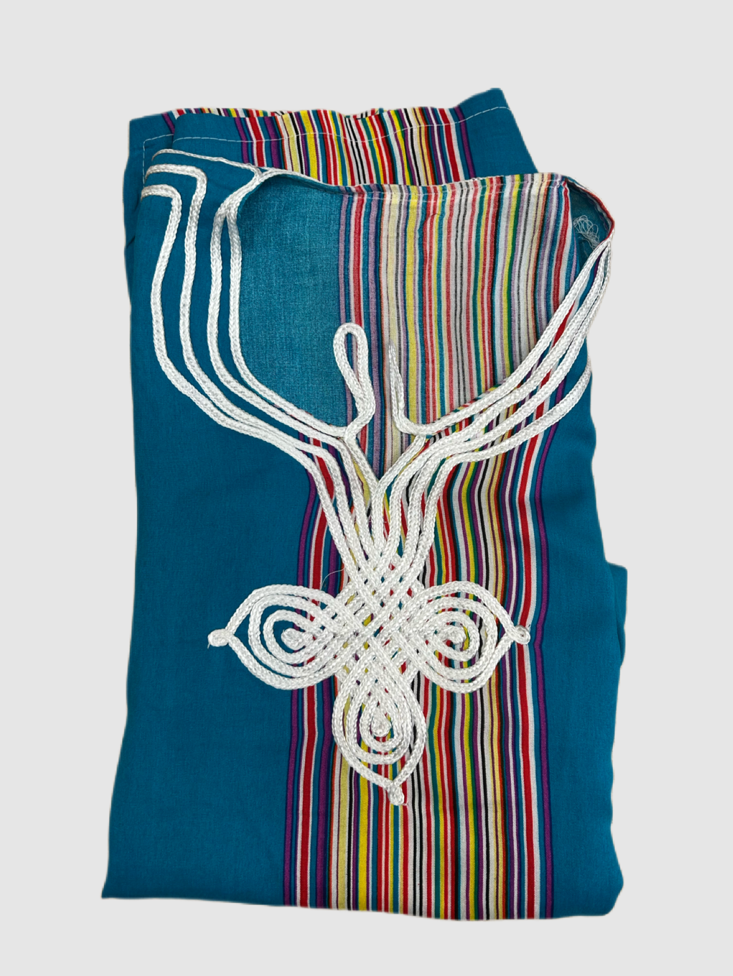 Kandora simple azul talla única