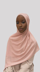 Hijab chiffon light pink