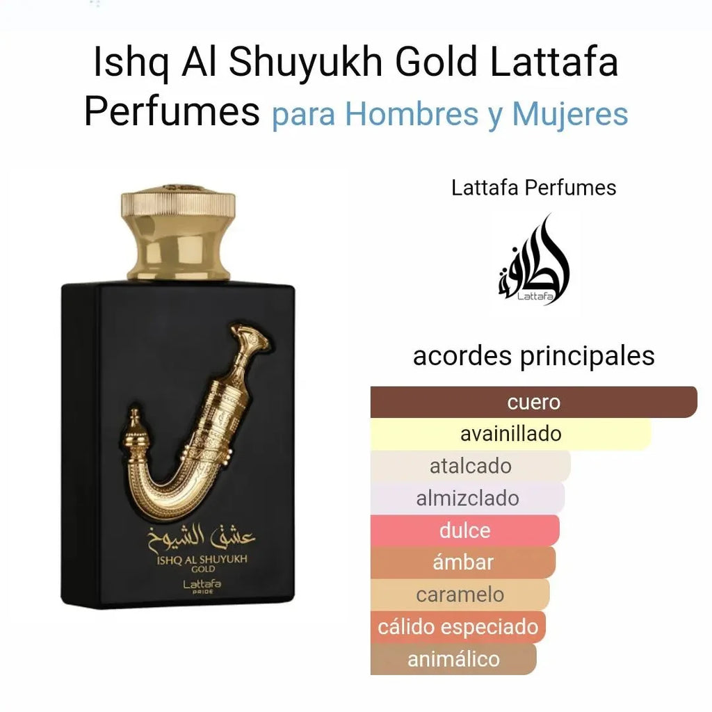Ishq Al Shuyukh Gold — Lattafa 100ml