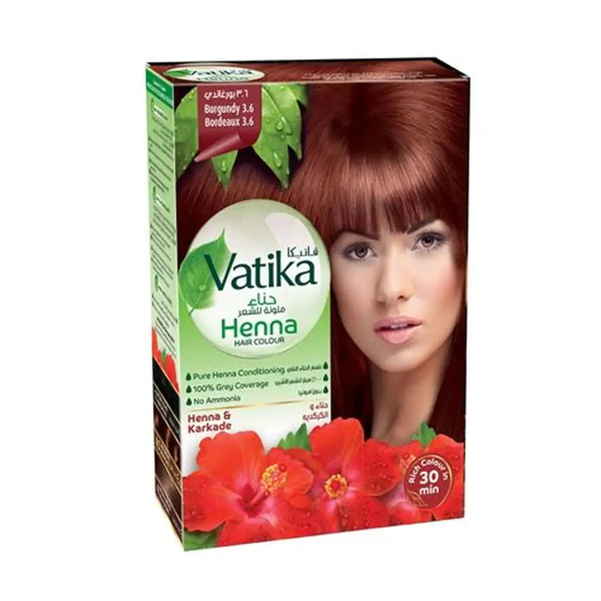 Tinte Vatika amapolas 6 sobres natural