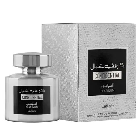 Confidential Platinum Silver – Lattafa