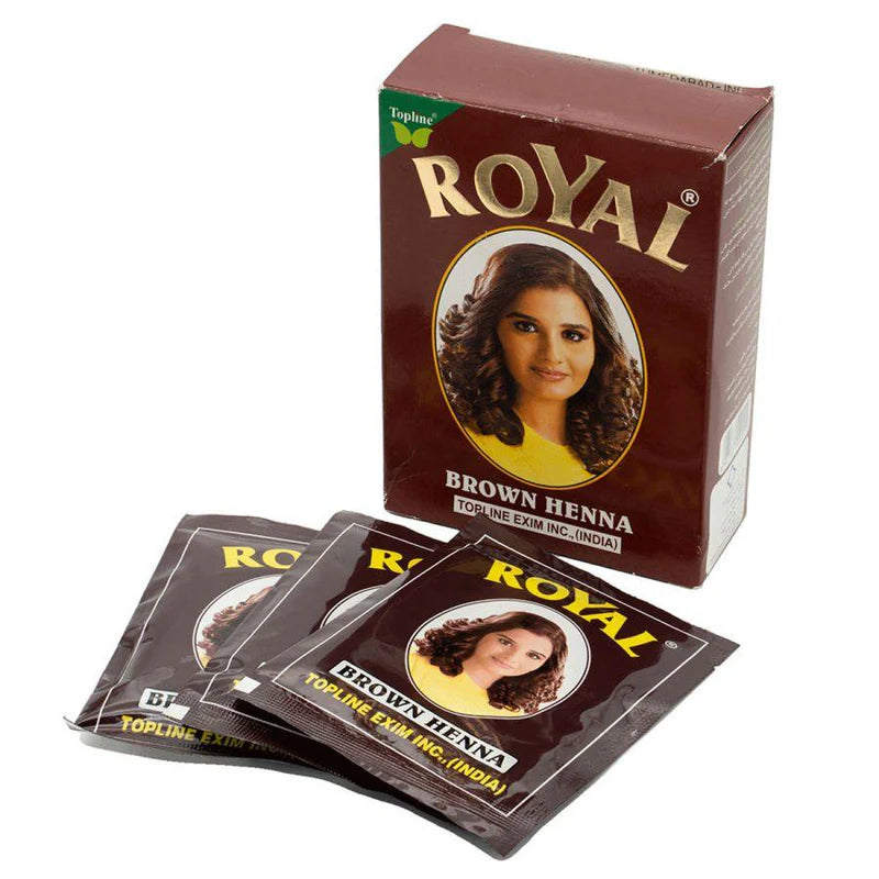 Tinte Vatika Royal Brown 6 sobres natural