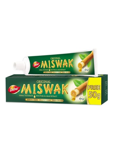 Miswak pasta de dientes natural 100%