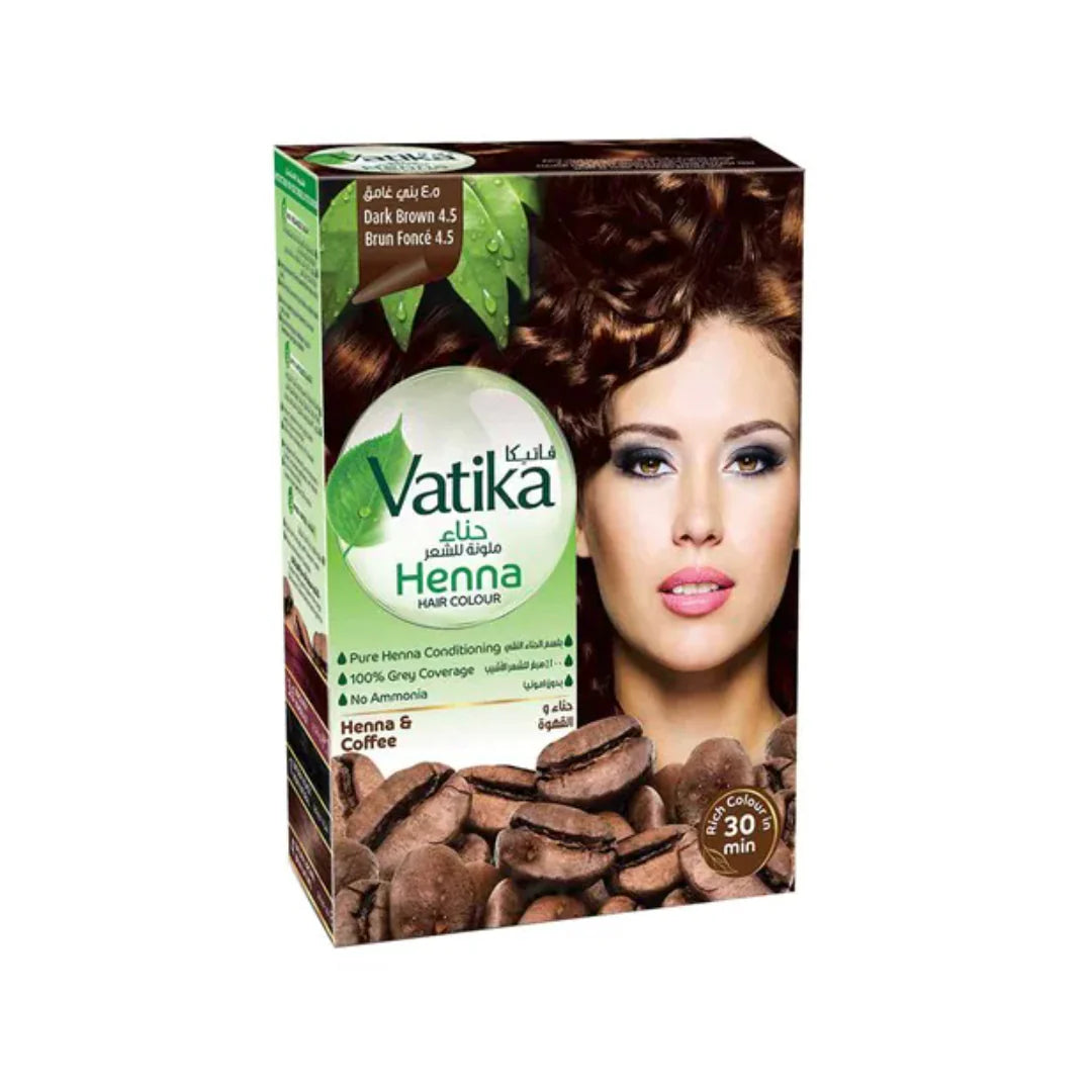 Tinte natural vatika café 6 sobres